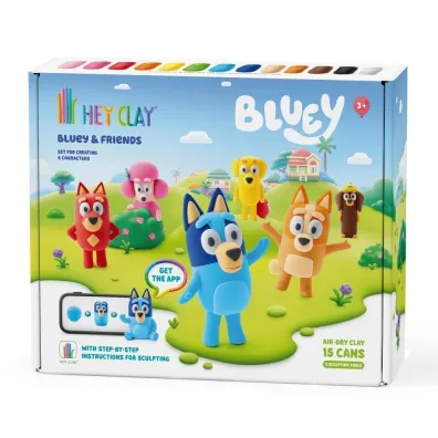 BLUEY ZEST KREAT HEY CLAY BLUEY&FRIEN 22X7X18 Tm Toys