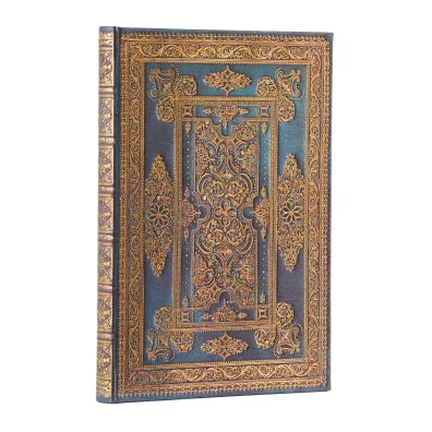 Paperblanks Luxe Design Notatnik Blue Luxe Midi linia