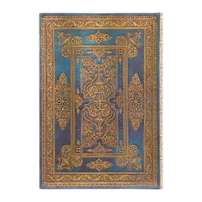 Paperblanks Luxe Design Notatnik Blue Luxe Midi linia