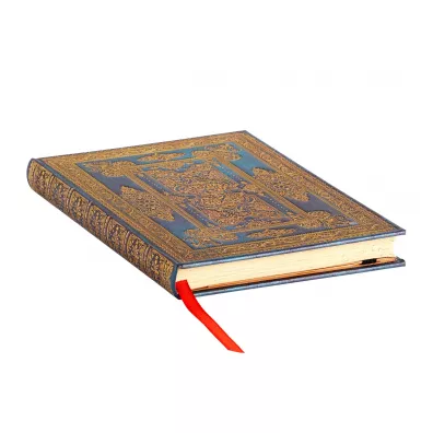 Paperblanks Luxe Design Notatnik Blue Luxe Midi linia