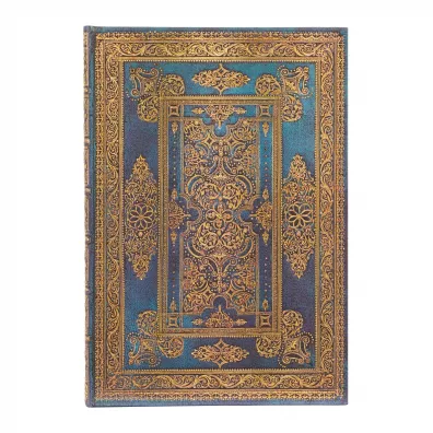 Paperblanks Luxe Design Notatnik Blue Luxe Midi linia