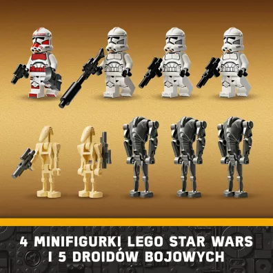LEGO Star Wars Zestaw bitewny z �o�nierzem armii klon�w™ i droidem bojowym™ 75372