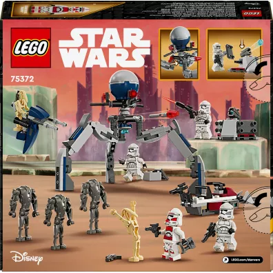 LEGO Star Wars Zestaw bitewny z �o�nierzem armii klon�w™ i droidem bojowym™ 75372