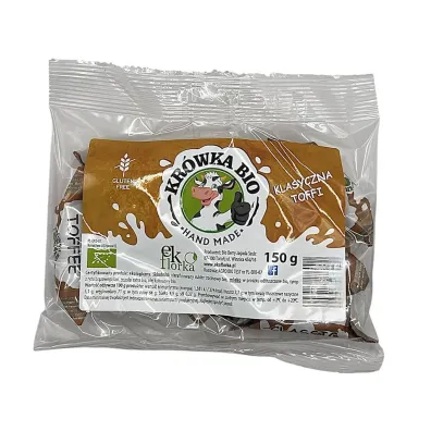 Ekoflorka Kr�wki klasyczne o smaku toffi bezglutenowe 150 g Bio
