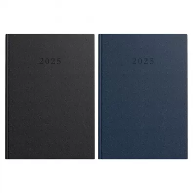 Top-2000 Kalendarz dzienny 2025 ksikowy A4 Standard DTP czarny