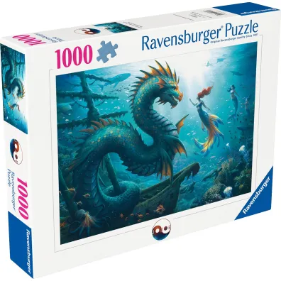 Puzzle 1000 el. Magiczne morskie g��biny Ravensburger