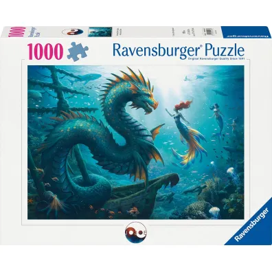 Puzzle 1000 el. Magiczne morskie g��biny Ravensburger