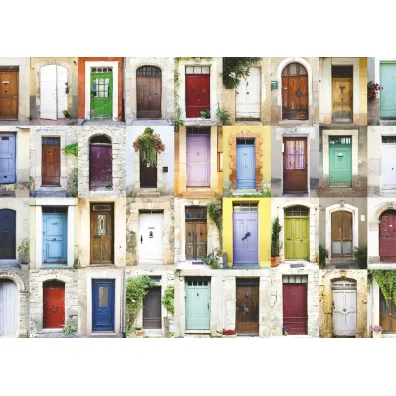 Puzzle 1000 el. 2D Prowansja - drzwi Ravensburger