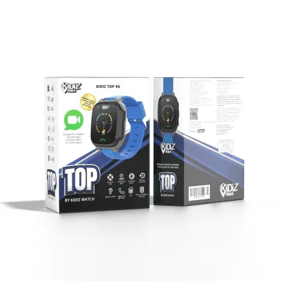 Kidiz Watch Smartwatch dla dziecka z lokalizacj� GPS KiDiZ Top niebieski