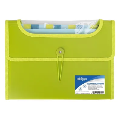 Strigo Teczka VFILE PP A4 z 12 przek�adkami zielona