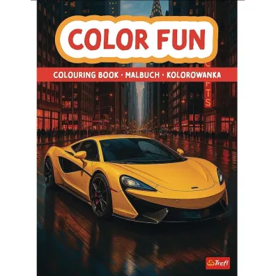 Auta. Kolorowanka. Malbuch. Colouring book