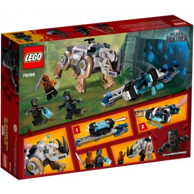 LEGO Super Heroes Pojedynek z nosorocem w pobliu kopalni 76099