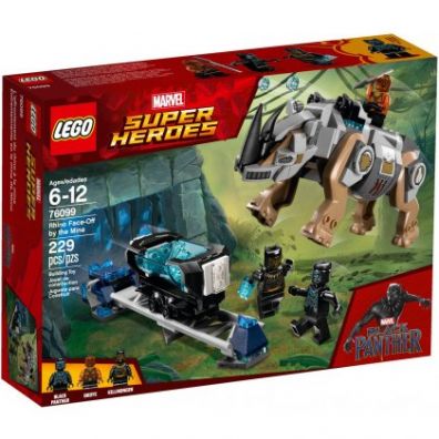 LEGO Super Heroes Pojedynek z nosorocem w pobliu kopalni 76099