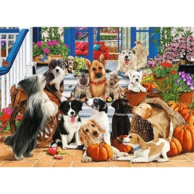 Puzzle drewniane 1000 el. Psia przyja�� Trefl