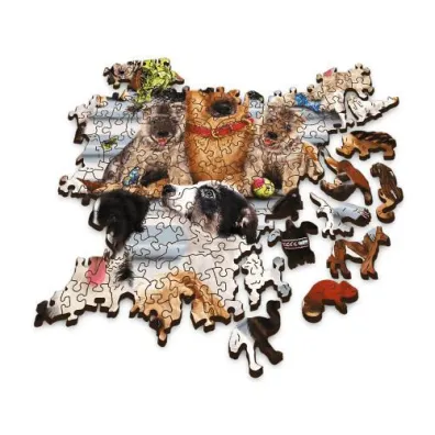 Puzzle drewniane 1000 el. Psia przyja�� Trefl