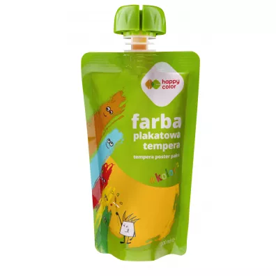 Happy Color Farba plakatowa tempera z�oty 100 ml