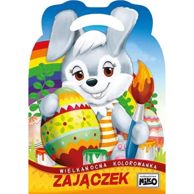 Malowanka A4 Zaj�czek Wielkanoc NIKO 565548 NIK