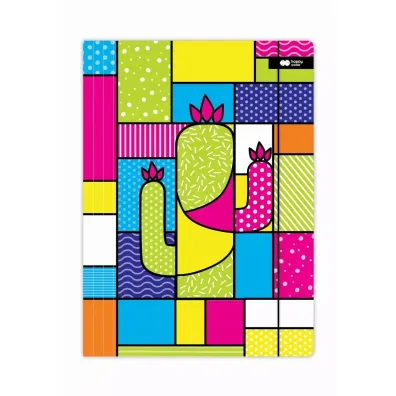 Teczka z gumk� A+ Pop kaktus HAPPY COLOR