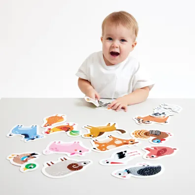 Puzzle do pary 30 el. Zwierz�tka na wsi Bright Junior Media