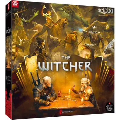 Puzzle 1000 el. The Witcher (Wied�min) Playing Gwent Good Loot