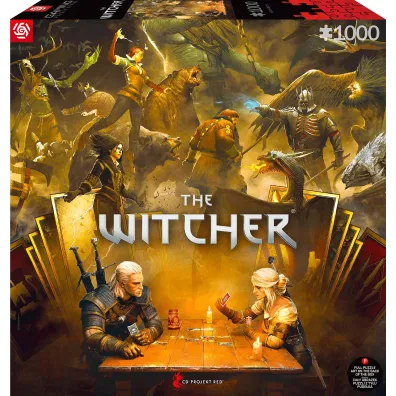 Puzzle 1000 el. The Witcher (Wied�min) Playing Gwent Good Loot
