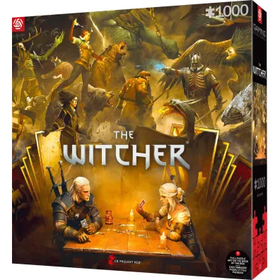 Puzzle 1000 el. The Witcher (Wied�min) Playing Gwent Good Loot
