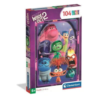 Puzzle 104 SuperKolor Inside Out 2 Clementoni
