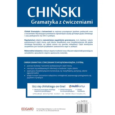 EDGARD. Chi�ski. Gramatyka z �wiczeniami dla pocz�tkuj�cych i �rednio zaawansowanych