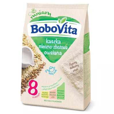 BoboVita Kaszka mleczno-zboowa owsiana po 8 miesicu 230 g