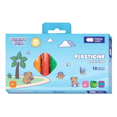 Plastelina Yummy Yum Kapibara 10 kolor�w Happy Color