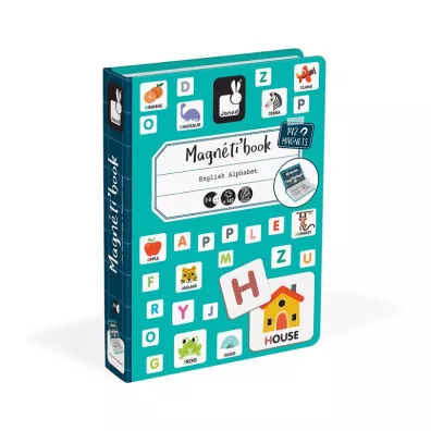 Puzzle Magnetyczna ukadanka Alfabet Magnetibook Janod