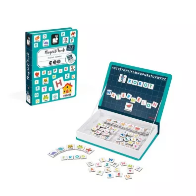 Puzzle Magnetyczna ukadanka Alfabet Magnetibook Janod
