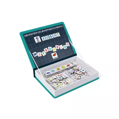 Puzzle Magnetyczna ukadanka Alfabet Magnetibook Janod