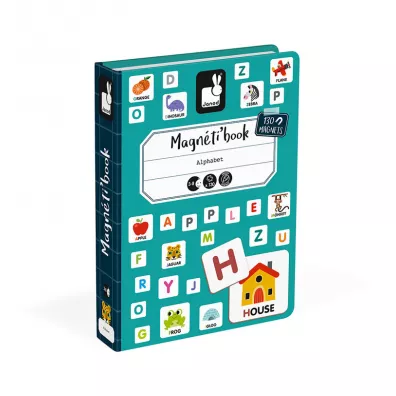 Puzzle Magnetyczna ukadanka Alfabet Magnetibook Janod