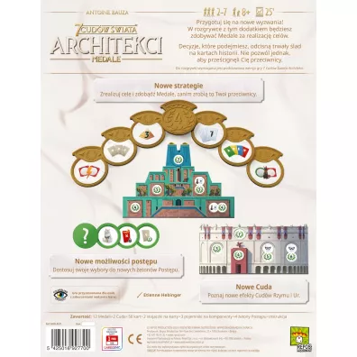 7 Cud�w �wiata. Architekci. Medale Rebel