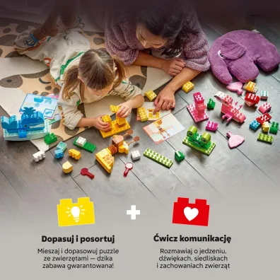 LEGO DUPLO Town Gra w budowanie zwierz�tek 10472