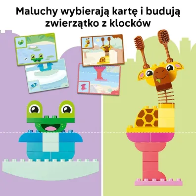 LEGO DUPLO Town Gra w budowanie zwierz�tek 10472