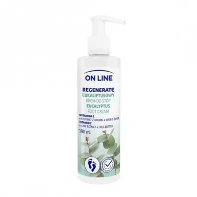 On Line Regenerate Eukaliptusowy Krem do st�p 190 ml