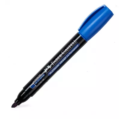Faber-Castell Marker permanentny �ci�ta-ko�c. nieb. 54