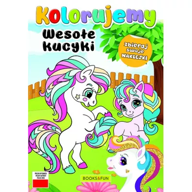 Weso�e kucyki. Kolorujemy