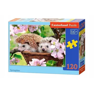 Puzzle 120 el. Wiosenny czas Castorland