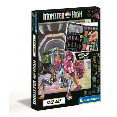 Clementoni Monster high - zestaw do malowania twarzy