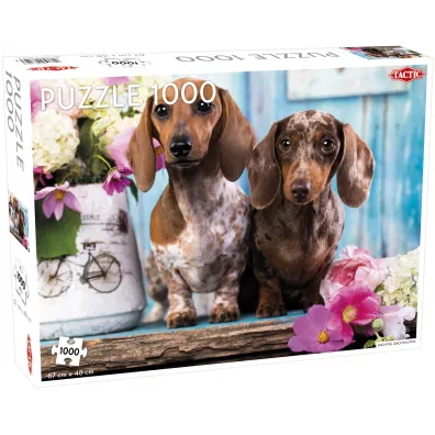 Puzzle 1000 el. Dashing Dachshunds Tactic