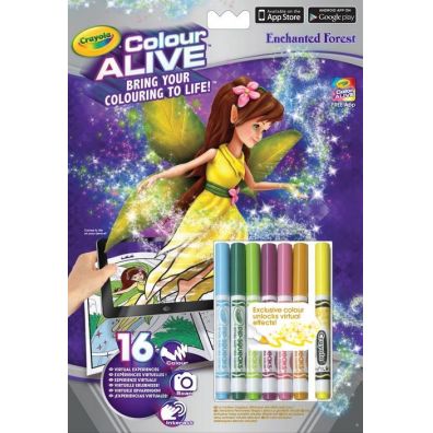 Colour Alive Zaczarowany las Crayola