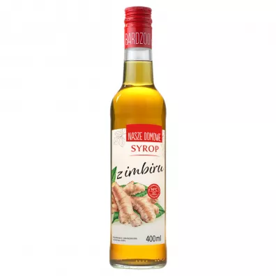 Premium Rosa Syrop z imbiru Nasze Domowe 400 ml
