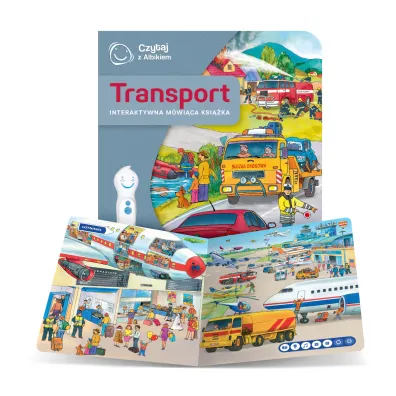 Czytaj z Albikiem. Transport. Interaktywna m�wi�ca ksi��ka