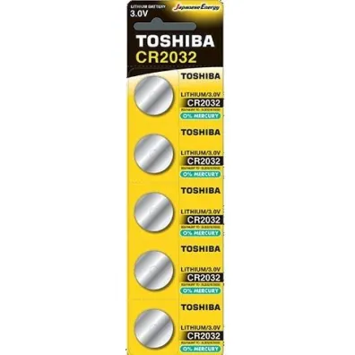 Bateria Toshiba CR 2032 5szt/blister