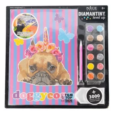 Mozaika diamentowa Level Up - Doggycorn Russell