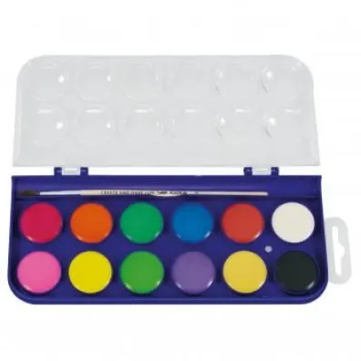 Derform Farby akwarelowe 12 szt.