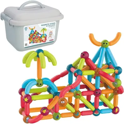 Klocki magnetyczne 128el
